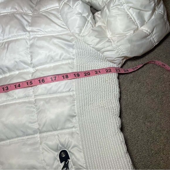 Nautica Women's Puffy Jacket White Size Xl No Hood, Winter Coat - Picture 8 of 9